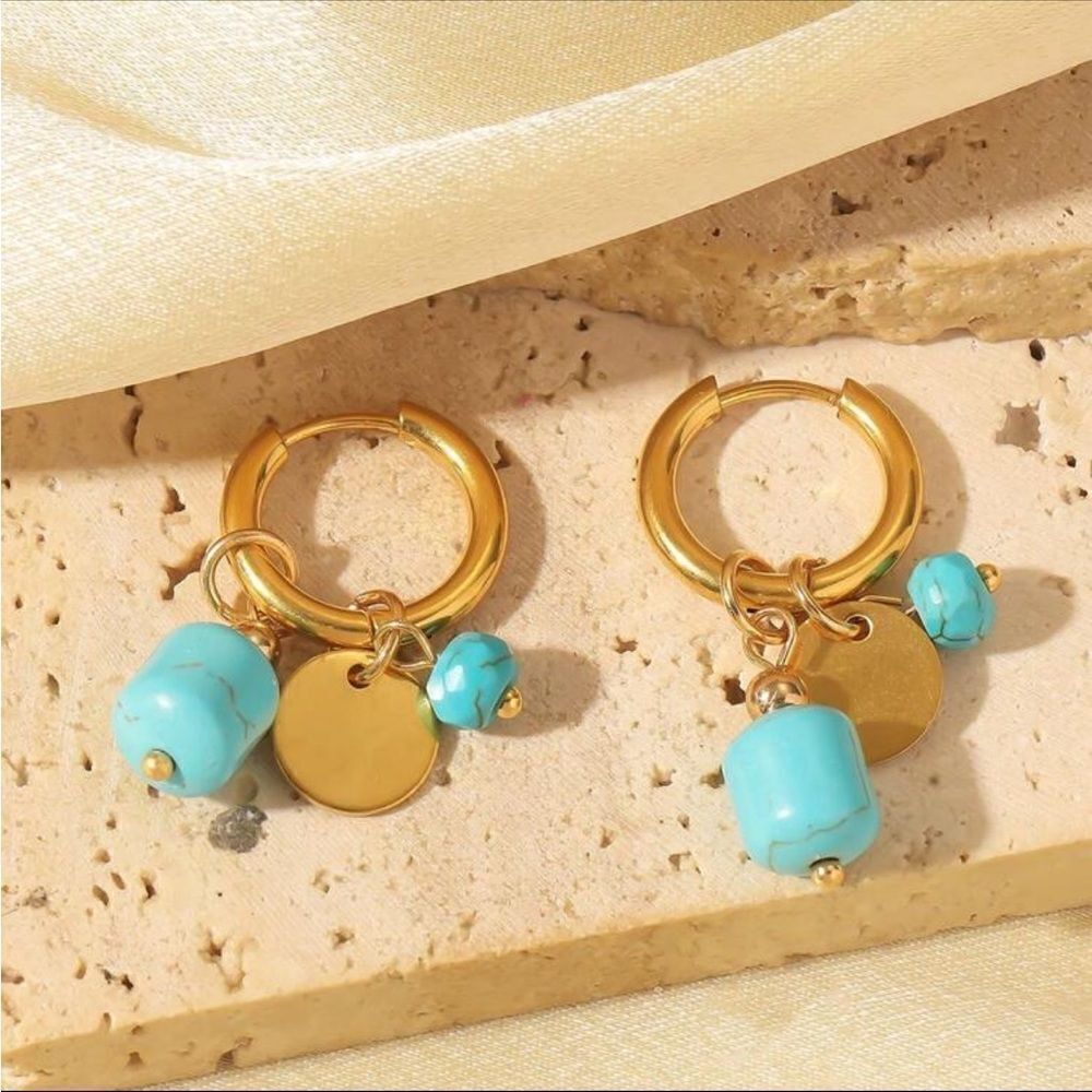Bohemian hoop earrings N703